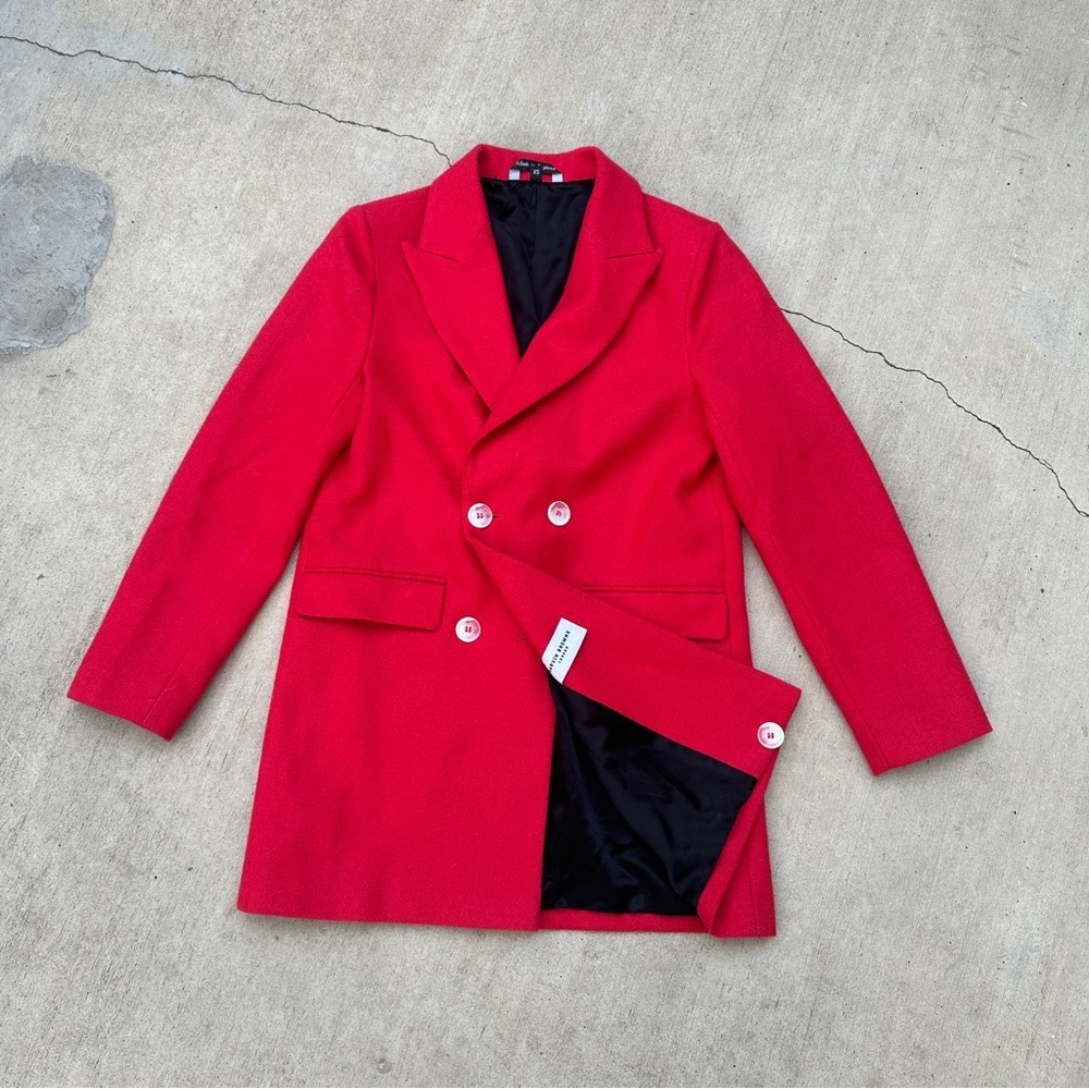 Marvin Browne Red Blazer Jacket, XS